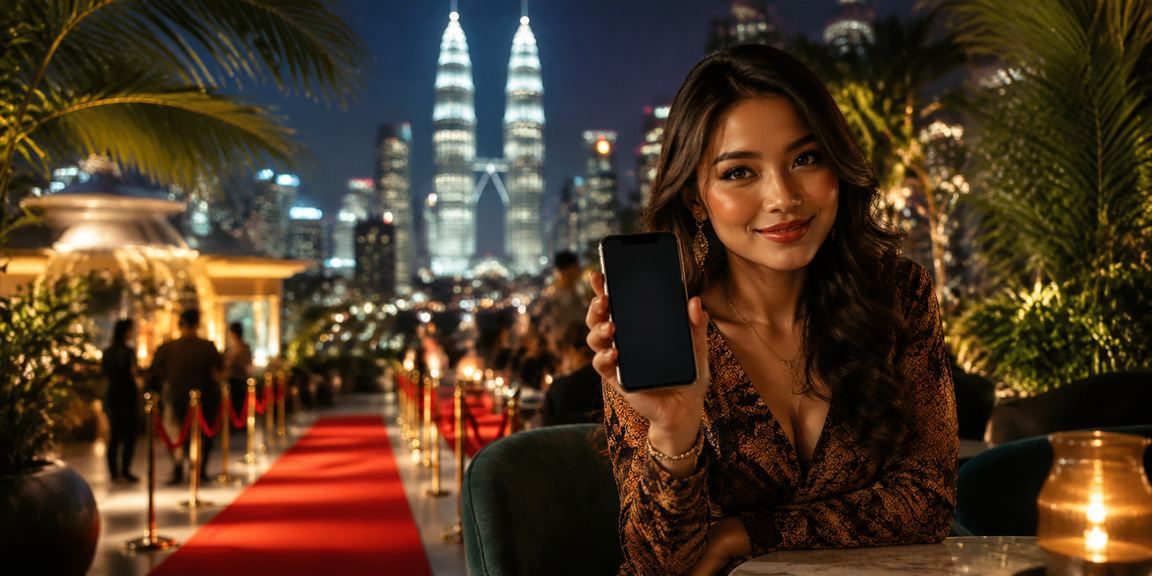 Pengguna VIP Malaysia menyemak tetapan telefon sebelum memasang aplikasi 263 di Kuala Lumpur